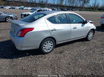 2018 Nissan Versa 1.6 Sv Silver vin: 3N1CN7AP7JL879619