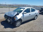 2016 Nissan Versa 1.6 S Silver vin: 3N1CN7AP8GL847688