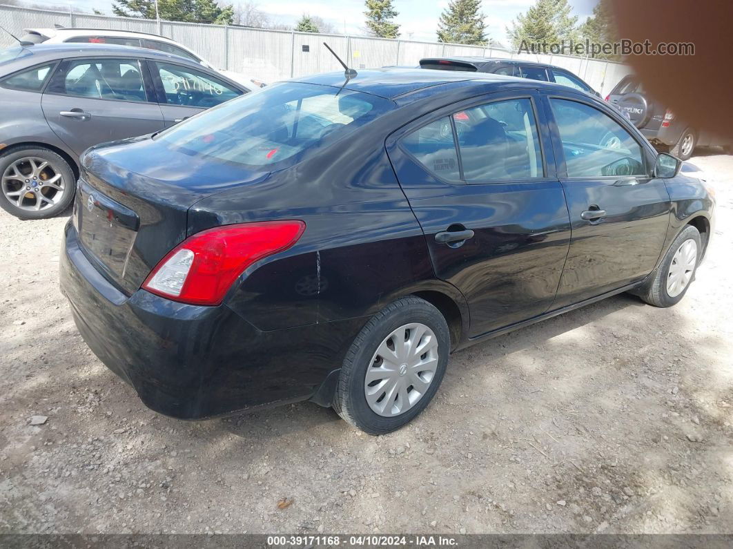 2016 Nissan Versa 1.6 S Black vin: 3N1CN7AP8GL869917