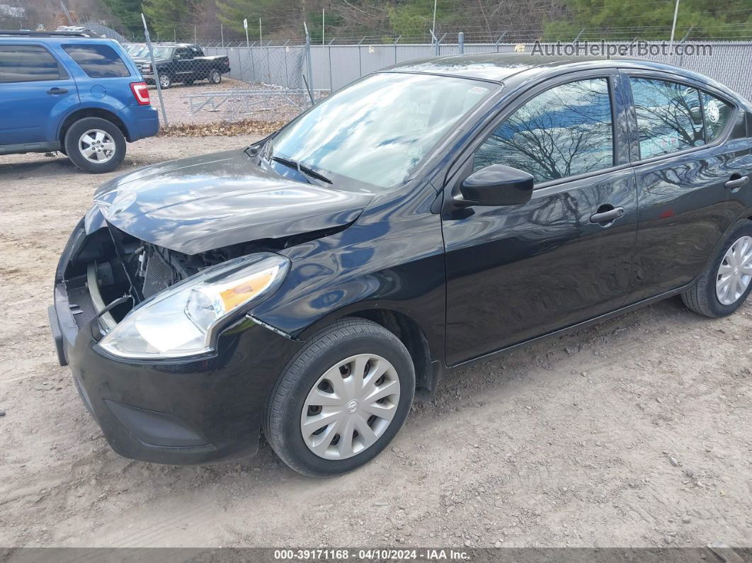 2016 Nissan Versa 1.6 S Black vin: 3N1CN7AP8GL869917