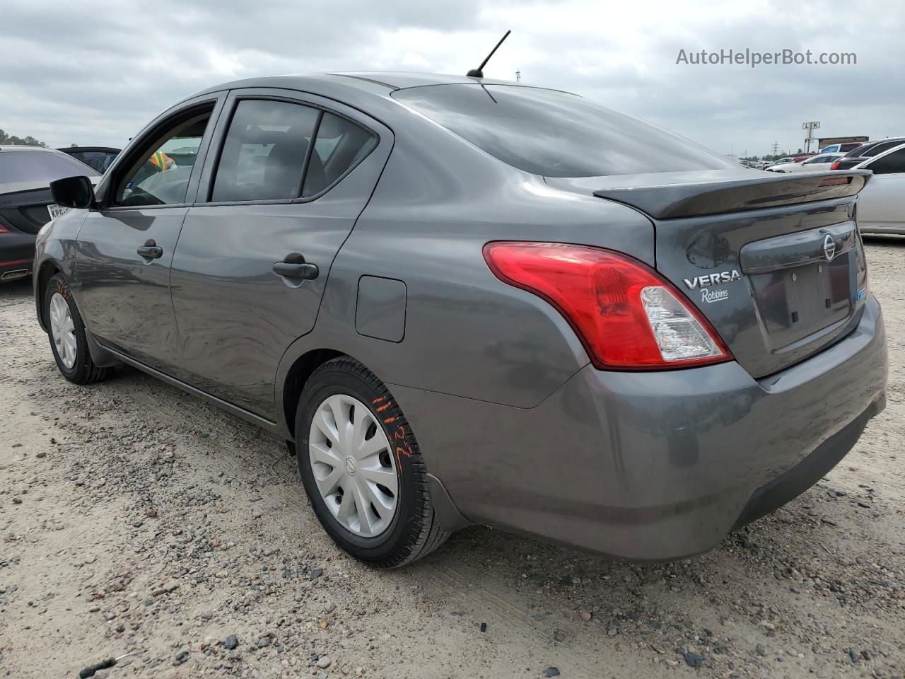 2016 Nissan Versa S Gray vin: 3N1CN7AP8GL889424