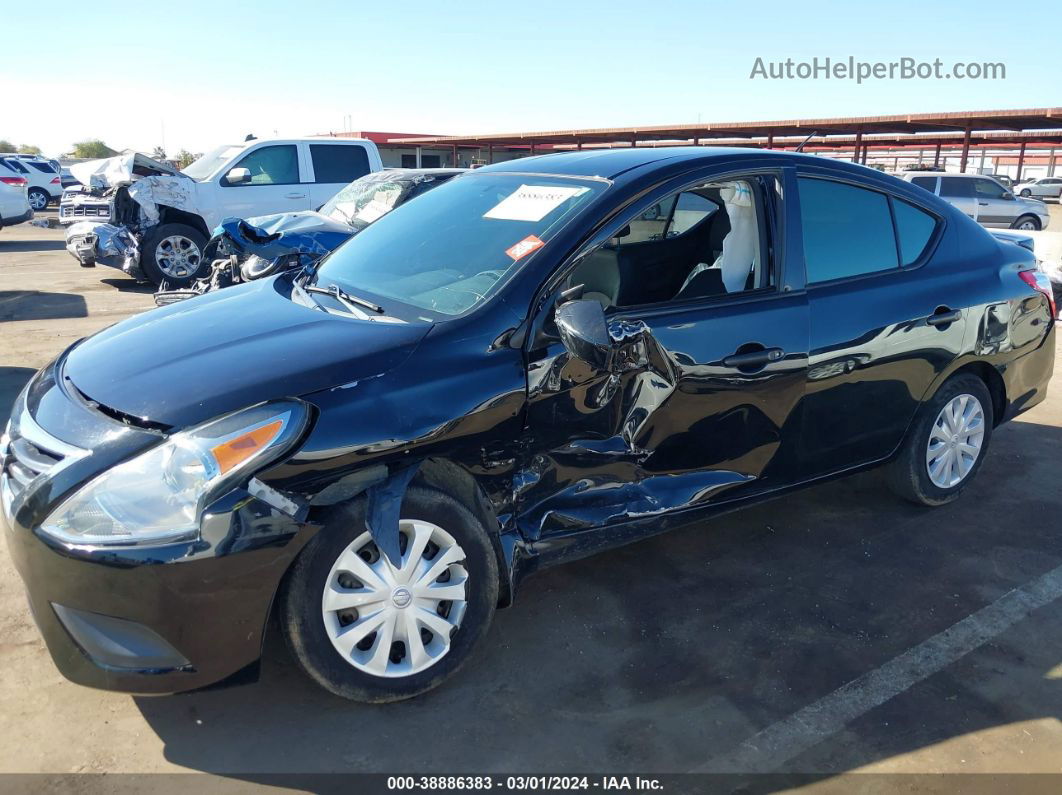 2018 Nissan Versa 1.6 S+ Black vin: 3N1CN7AP8JL803570