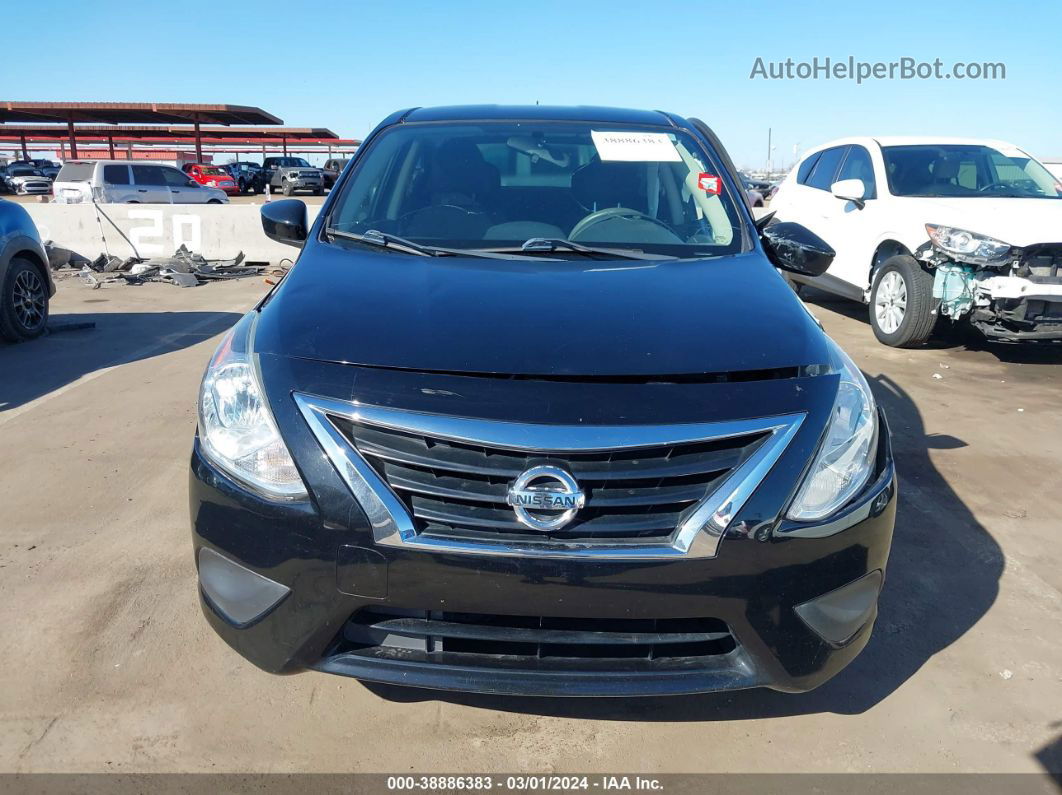 2018 Nissan Versa 1.6 S+ Черный vin: 3N1CN7AP8JL803570