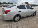 2018 Nissan Versa S Silver vin: 3N1CN7AP8JL830378