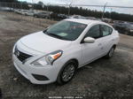 2018 Nissan Versa 1.6 Sv White vin: 3N1CN7AP8JL842398