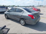 2018 Nissan Versa 1.6 Sv Gray vin: 3N1CN7AP8JL855703