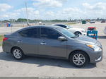 2018 Nissan Versa 1.6 Sv Gray vin: 3N1CN7AP8JL855703