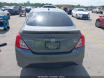 2018 Nissan Versa 1.6 Sv Gray vin: 3N1CN7AP8JL855703