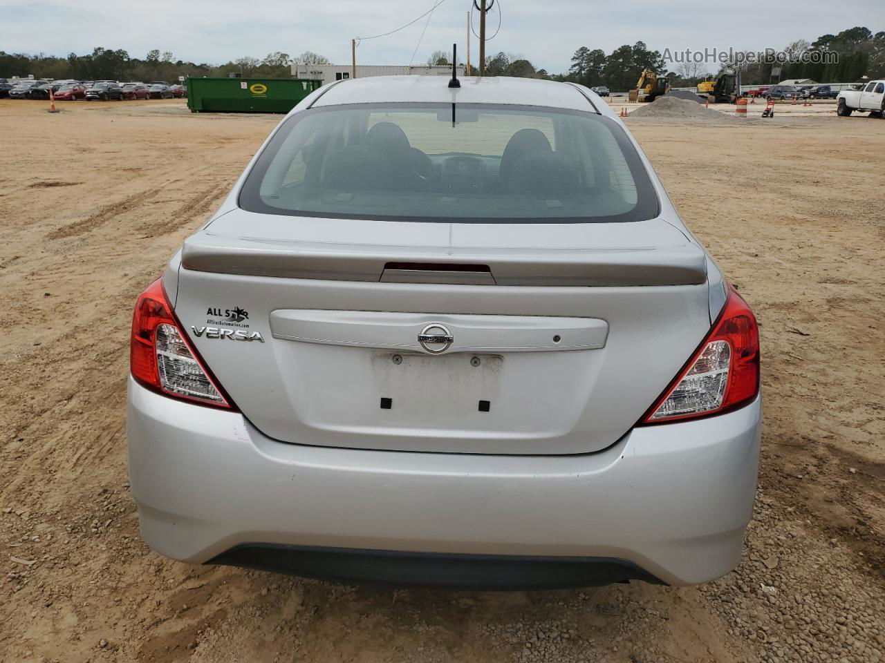 2018 Nissan Versa S Silver vin: 3N1CN7AP8JL856057