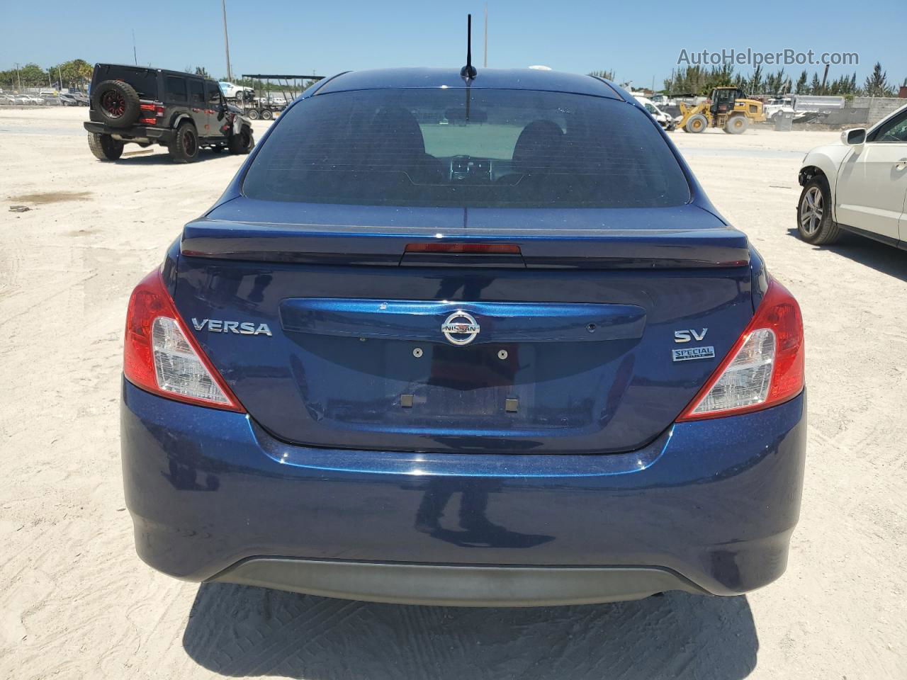 2018 Nissan Versa S Blue vin: 3N1CN7AP8JL868614