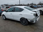 2018 Nissan Versa S White vin: 3N1CN7AP8JL883033