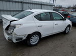 2018 Nissan Versa S White vin: 3N1CN7AP8JL883033