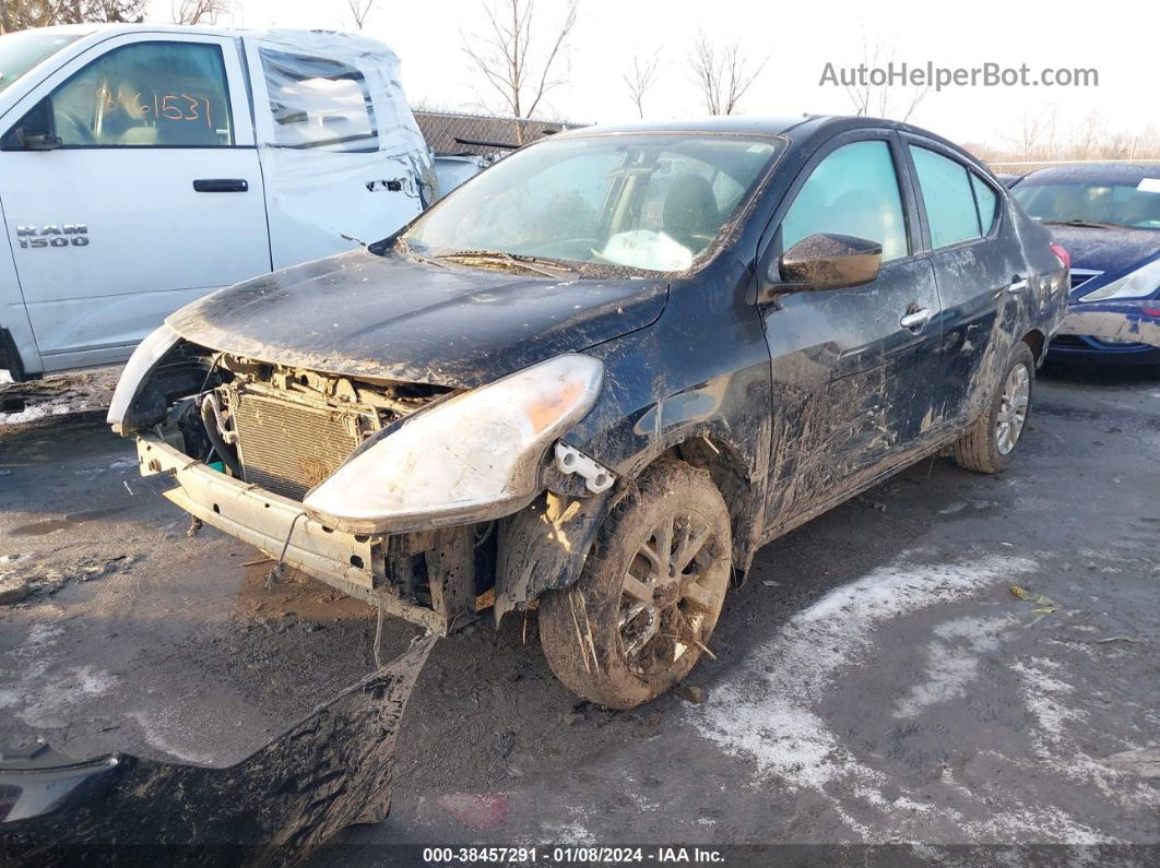 2018 Nissan Versa 1.6 Sv Black vin: 3N1CN7AP8JL888166