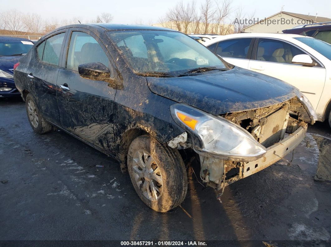 2018 Nissan Versa 1.6 Sv Black vin: 3N1CN7AP8JL888166