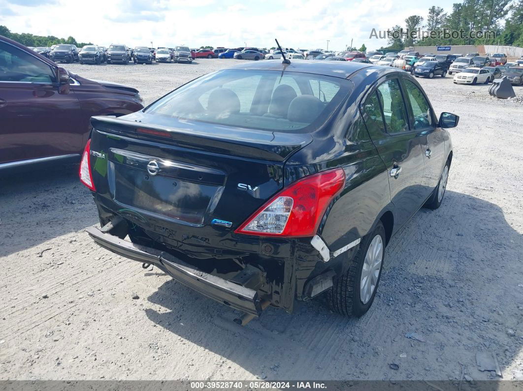 2016 Nissan Versa 1.6 Sv Black vin: 3N1CN7AP9GL891344