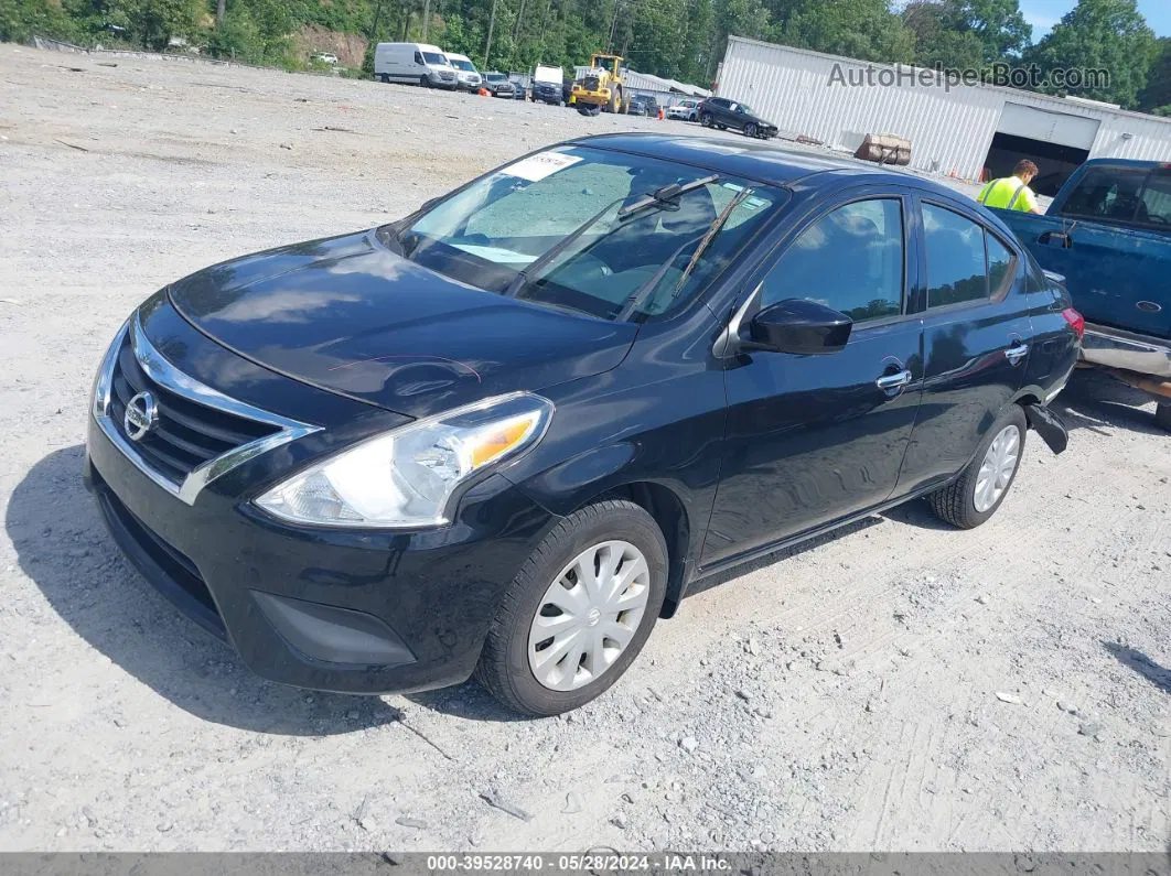 2016 Nissan Versa 1.6 Sv Black vin: 3N1CN7AP9GL891344