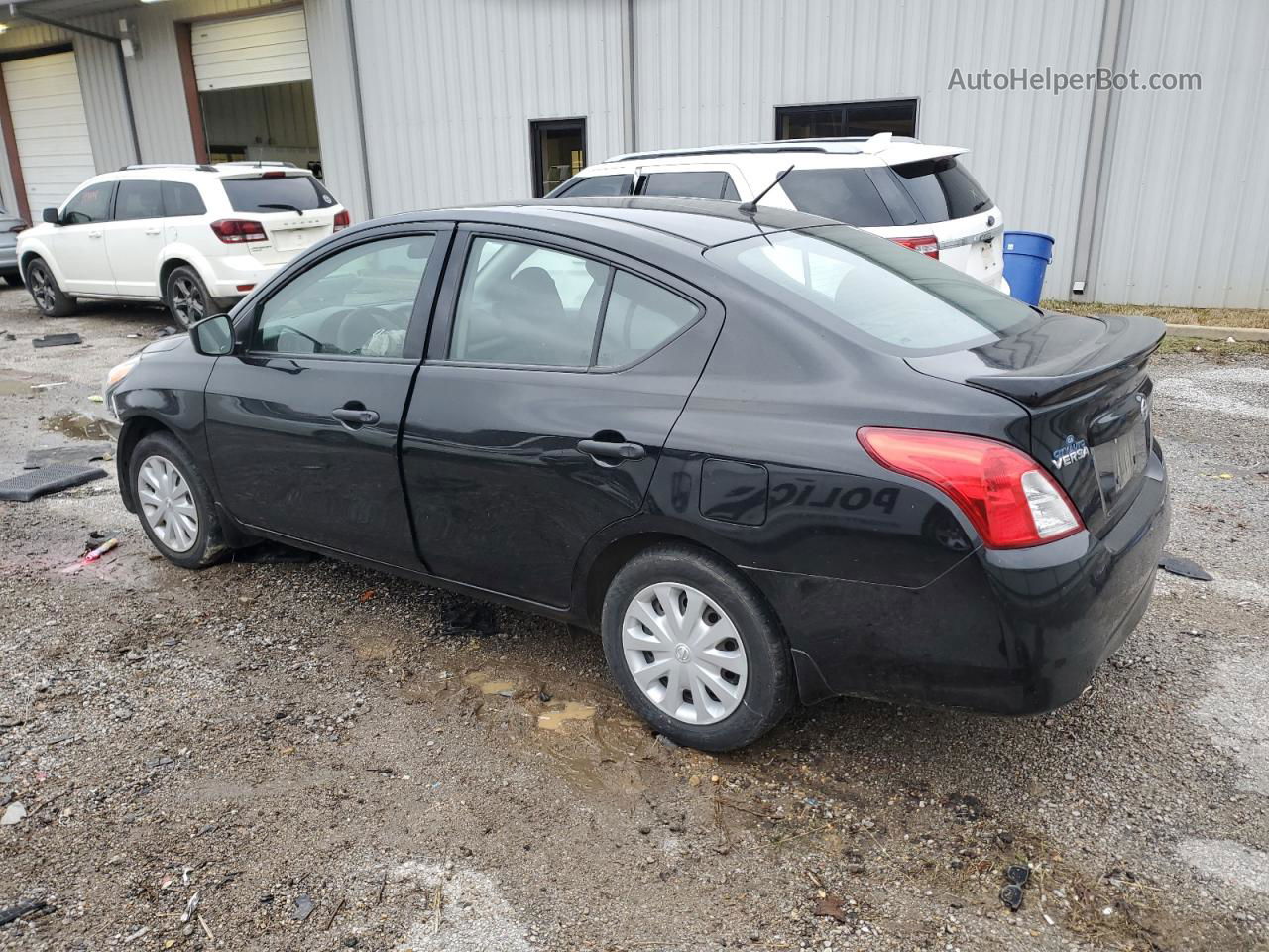 2018 Nissan Versa S Черный vin: 3N1CN7AP9JL804002