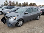 2018 Nissan Versa S Серый vin: 3N1CN7AP9JL807675