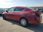 2018 Nissan Versa S Бордовый vin: 3N1CN7AP9JL819597