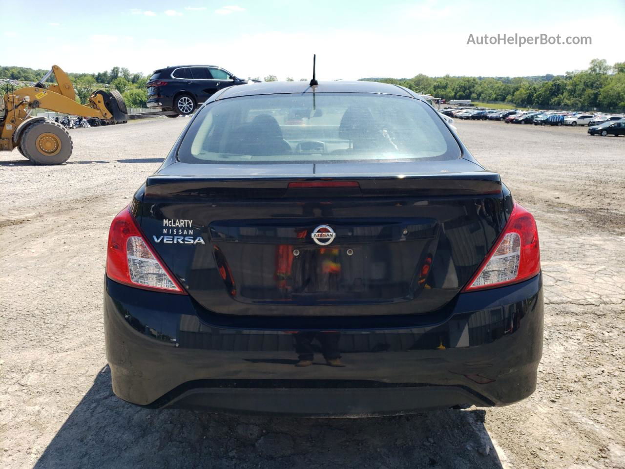 2018 Nissan Versa S Black vin: 3N1CN7AP9JL826761