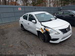 2018 Nissan Versa 1.6 S+ White vin: 3N1CN7AP9JL839297