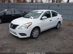 2018 Nissan Versa 1.6 S+ White vin: 3N1CN7AP9JL839297