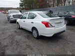 2018 Nissan Versa 1.6 S+ White vin: 3N1CN7AP9JL839297