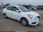 2018 Nissan Versa 1.6 Sv White vin: 3N1CN7AP9JL844371