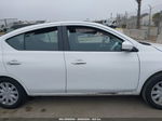 2018 Nissan Versa 1.6 Sv White vin: 3N1CN7AP9JL844371