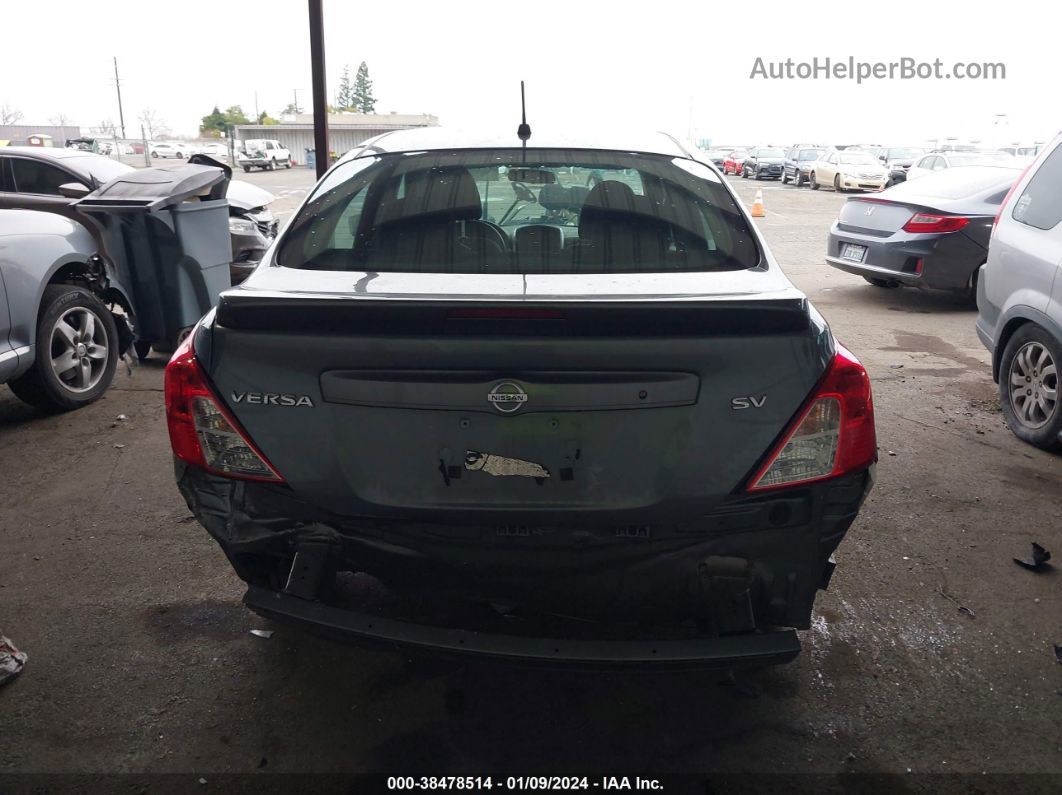 2018 Nissan Versa 1.6 Sv Gray vin: 3N1CN7AP9JL876107