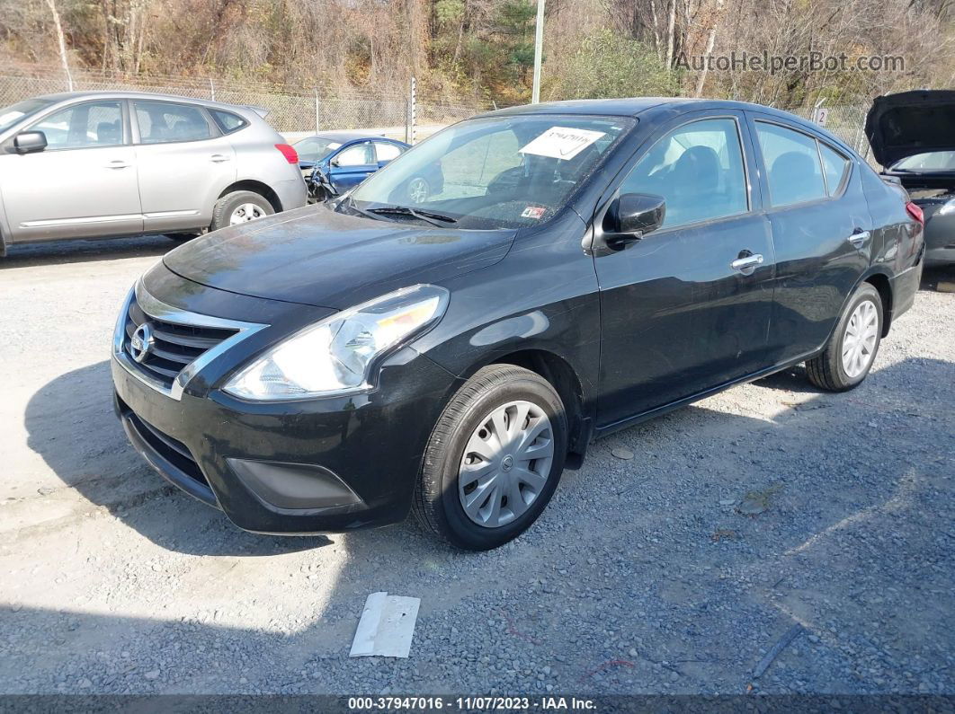 2018 Nissan Versa 1.6 Sv Black vin: 3N1CN7AP9JL881730