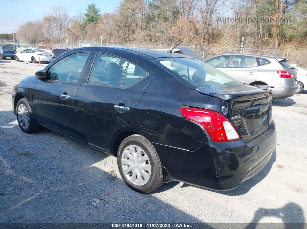 2018 Nissan Versa 1.6 Sv Black vin: 3N1CN7AP9JL881730