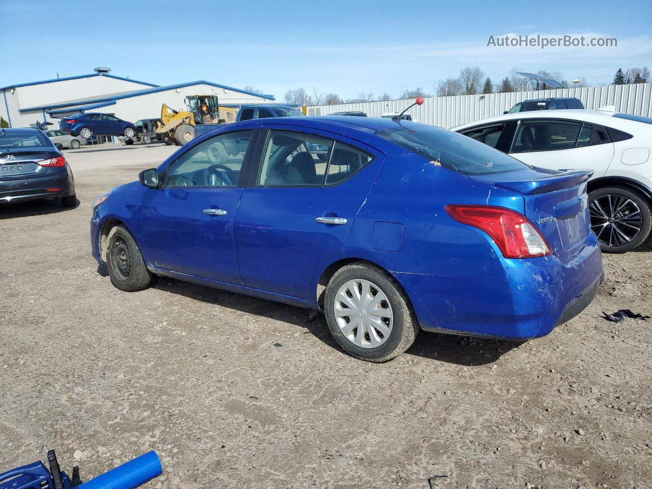 2016 Nissan Versa S Blue vin: 3N1CN7APXGL802610