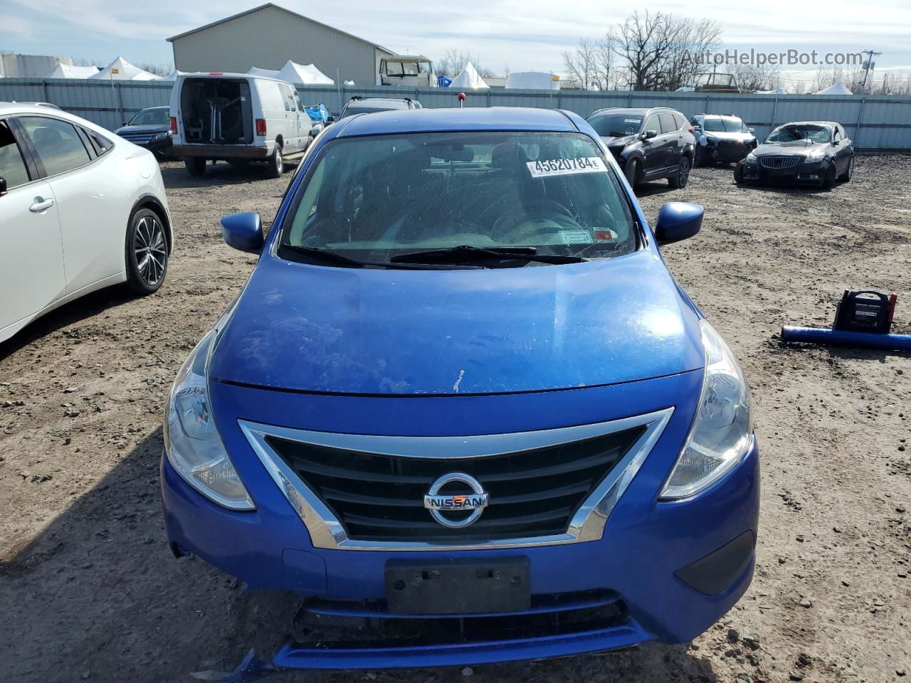 2016 Nissan Versa S Blue vin: 3N1CN7APXGL802610