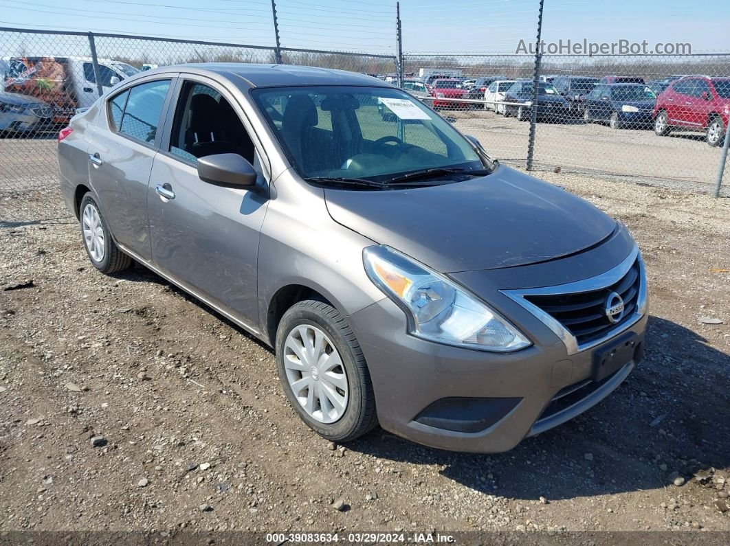 2016 Nissan Versa 1.6 S/1.6 S+/1.6 Sl/1.6 Sv Gray vin: 3N1CN7APXGL819522