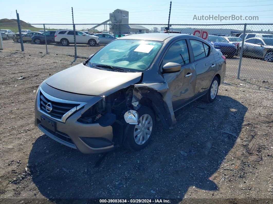 2016 Nissan Versa 1.6 S/1.6 S+/1.6 Sl/1.6 Sv Gray vin: 3N1CN7APXGL819522