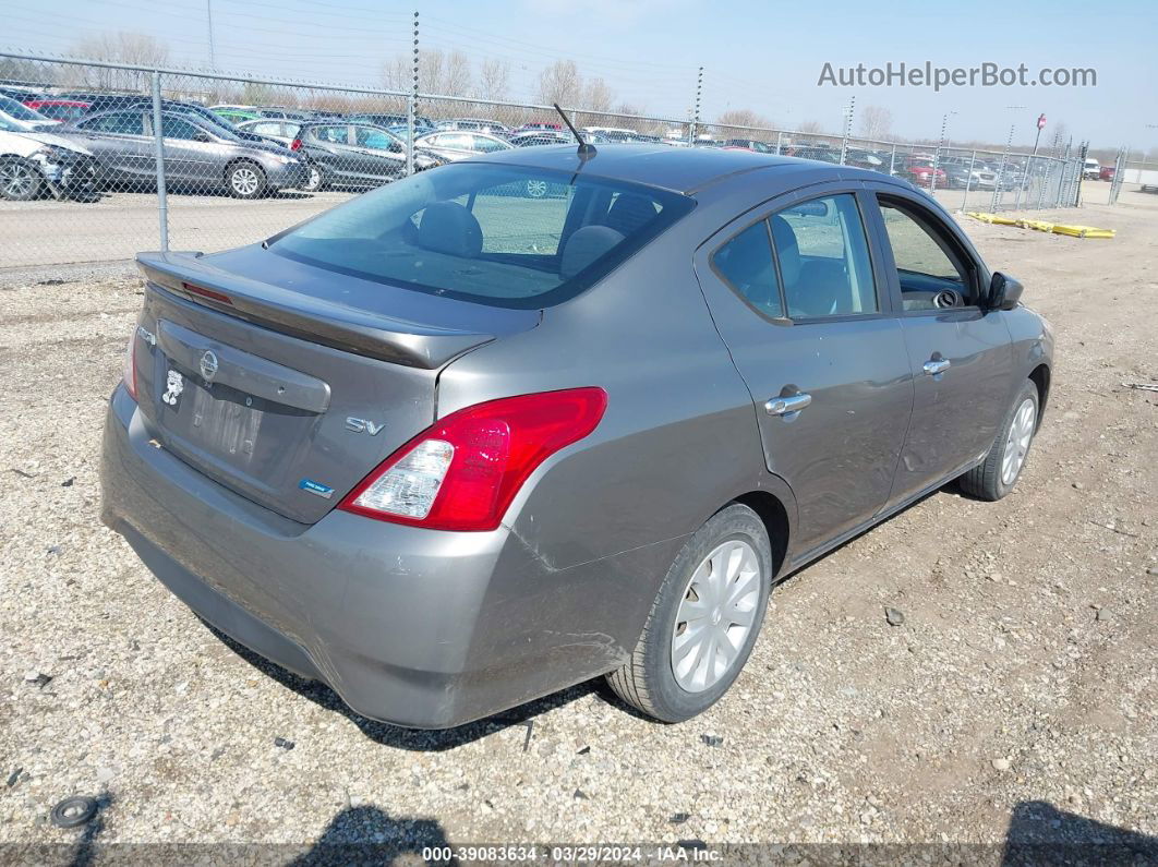 2016 Nissan Versa 1.6 S/1.6 S+/1.6 Sl/1.6 Sv Gray vin: 3N1CN7APXGL819522