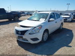 2016 Nissan Versa 1.6 S White vin: 3N1CN7APXGL913240