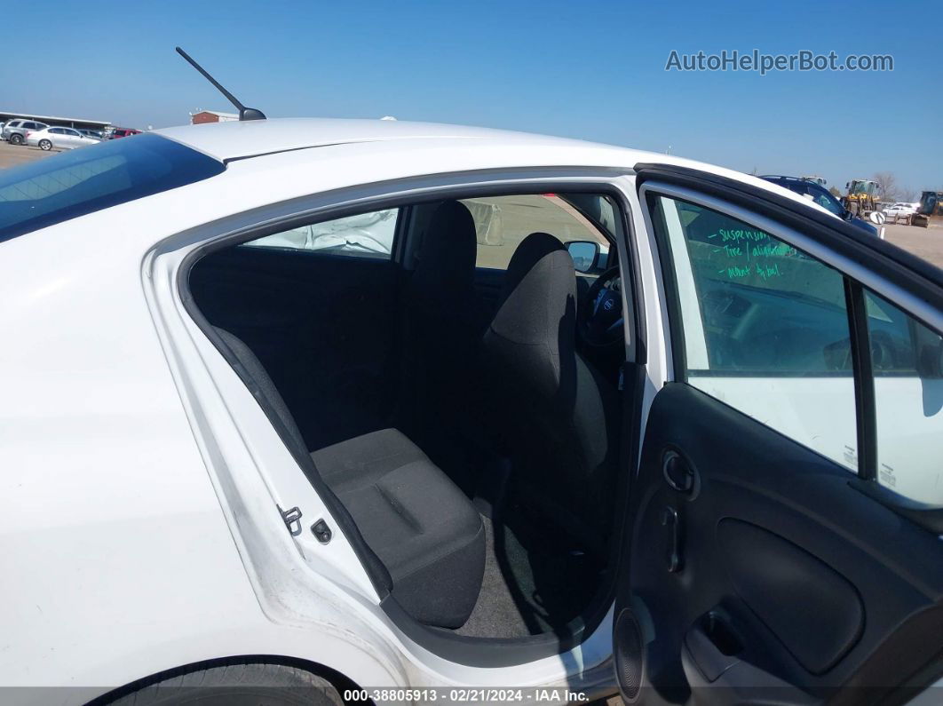 2016 Nissan Versa 1.6 S White vin: 3N1CN7APXGL913240