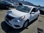 2018 Nissan Versa S White vin: 3N1CN7APXJK394428