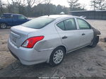 2018 Nissan Versa 1.6 S Silver vin: 3N1CN7APXJL829099