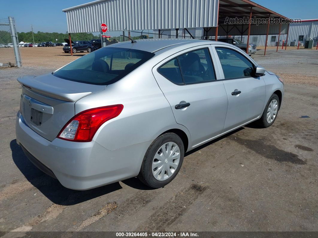 2018 Nissan Versa 1.6 S+ Gray vin: 3N1CN7APXJL834903