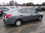 2018 Nissan Versa S Gray vin: 3N1CN7APXJL837476