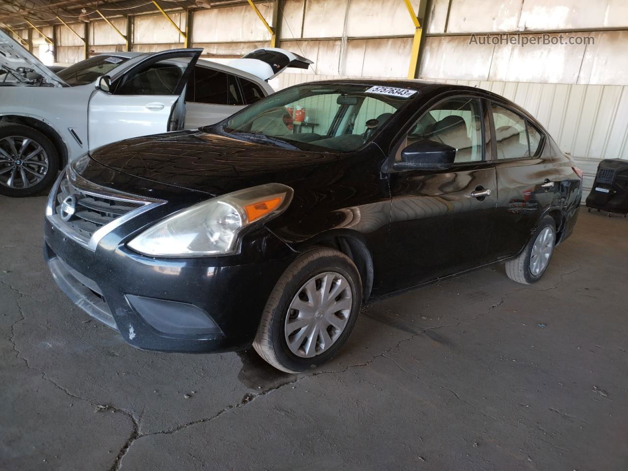 2018 Nissan Versa S Blue vin: 3N1CN7APXJL858750