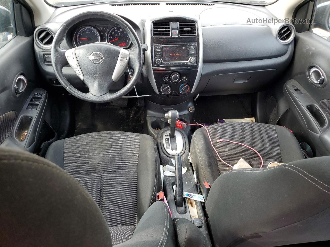 2018 Nissan Versa S Черный vin: 3N1CN7APXJL870946