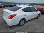 2018 Nissan Versa 1.6 Sv White vin: 3N1CN7APXJL879548