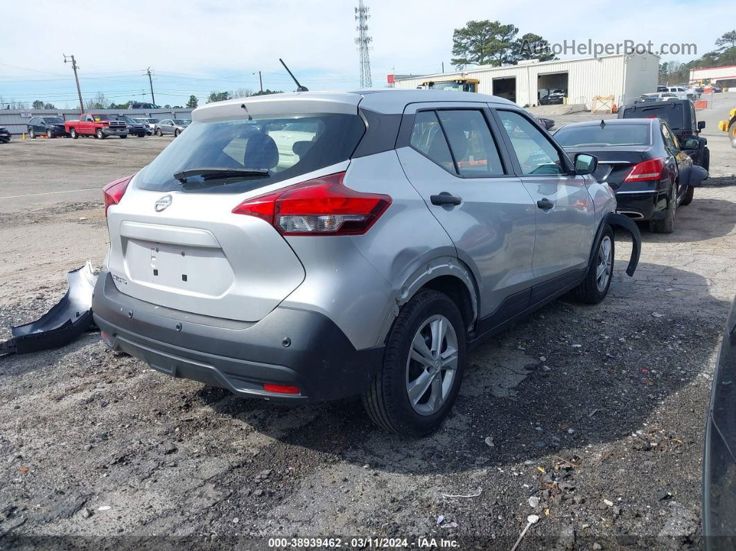 2020 Nissan Kicks S Xtronic Cvt Silver vin: 3N1CP5BV0LL493011