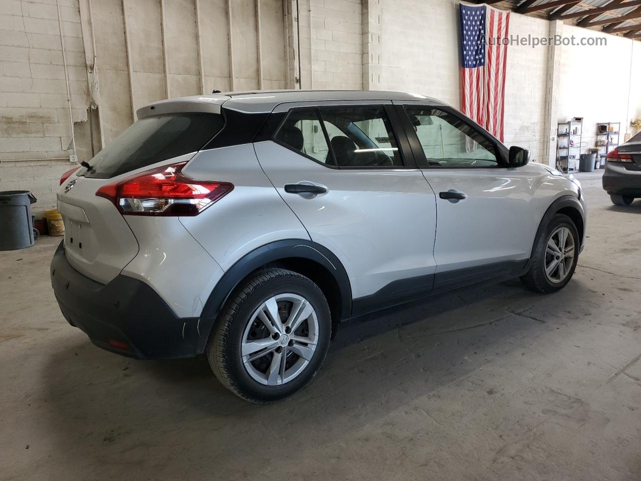 2020 Nissan Kicks S Silver vin: 3N1CP5BV0LL497222