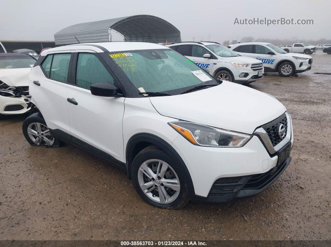 2020 Nissan Kicks S Xtronic Cvt White vin: 3N1CP5BV0LL499326