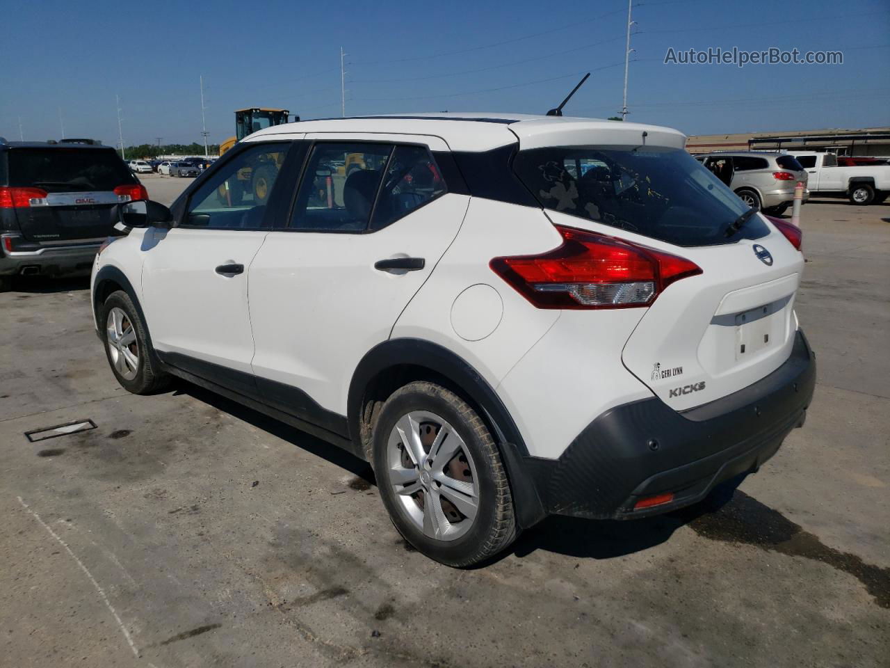 2020 Nissan Kicks S White vin: 3N1CP5BV0LL502208